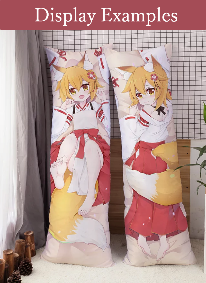 Demon Slayer Nezuko Kamado Peach Cover Dakimakura Body Pillowcase | The  Kato Collection