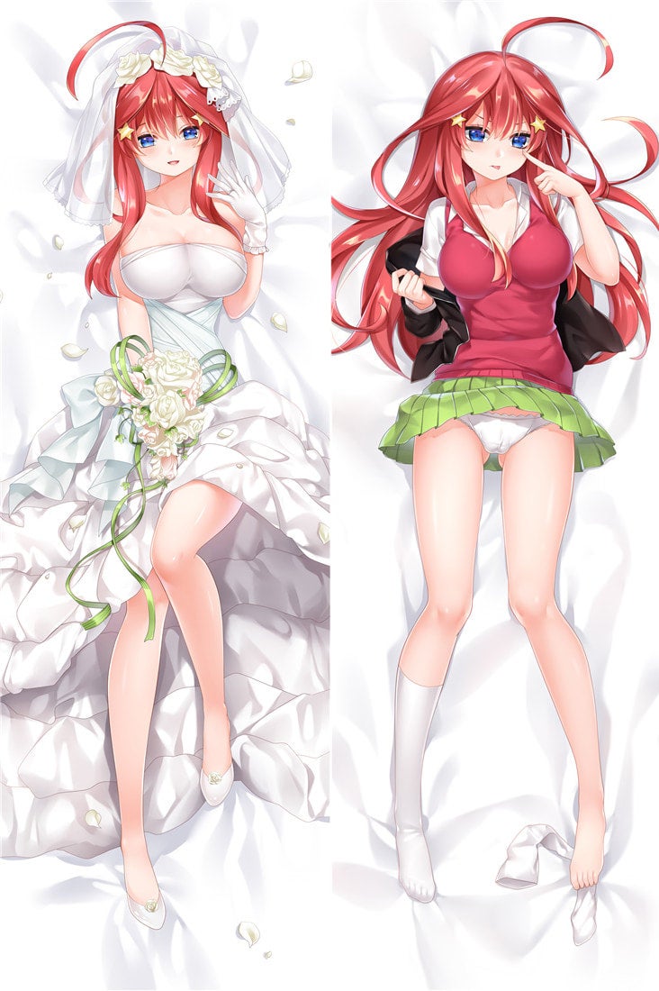 Cheap Xmas Gift Anime The Quintessential Quintuplets Nakano Miku Pillow  Cover Hugging Body Pillowcase Dakimakura Pillow Case Cover