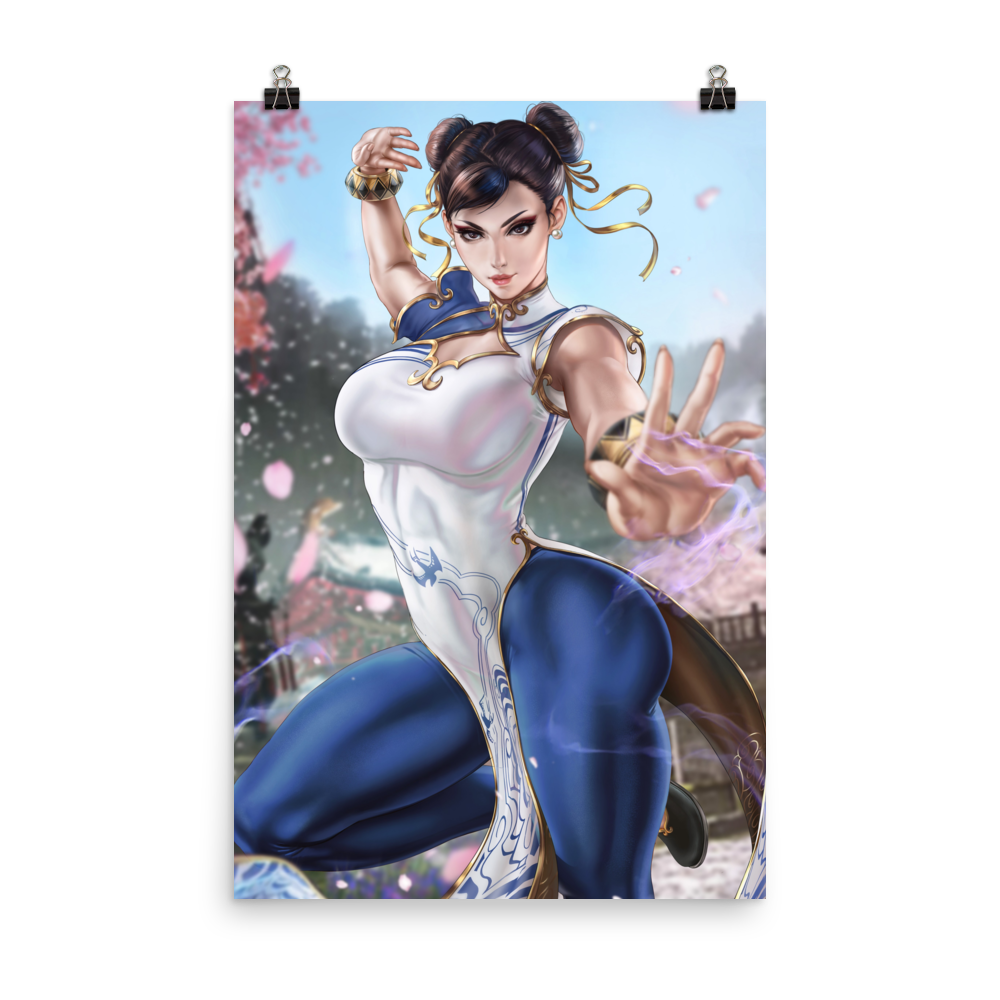 Street fighter chun li poster the kato collection
