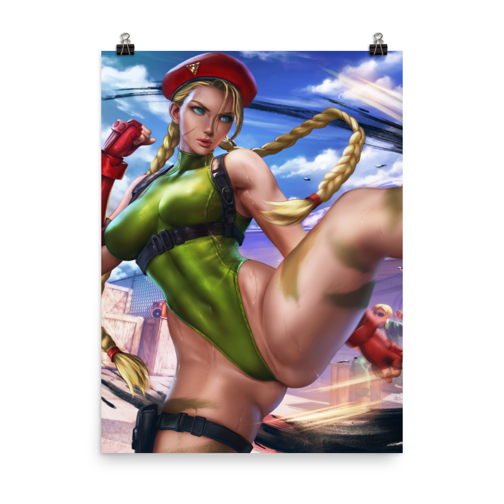 SF5 Cammy Art Poster | The Kato Collection