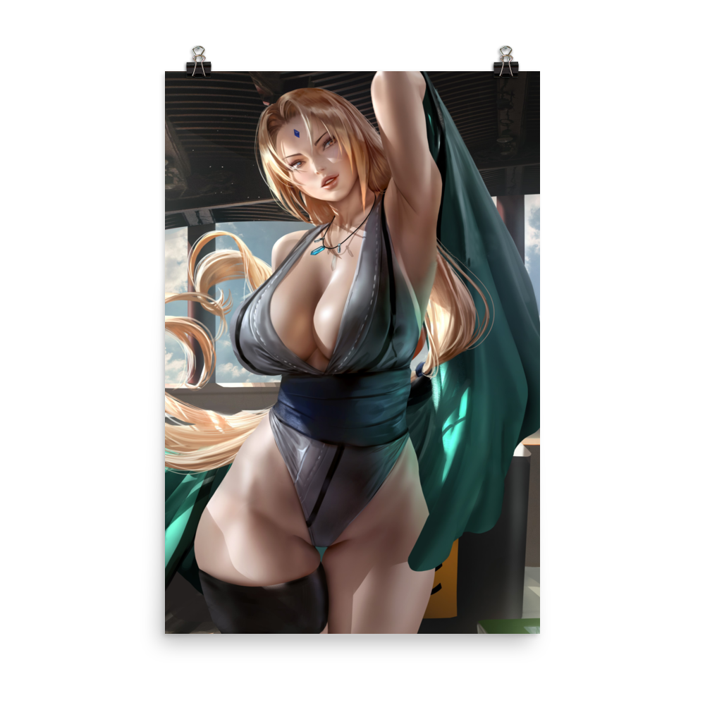 Naruto Tsunade Sexy Anime Poster | The Kato Collection